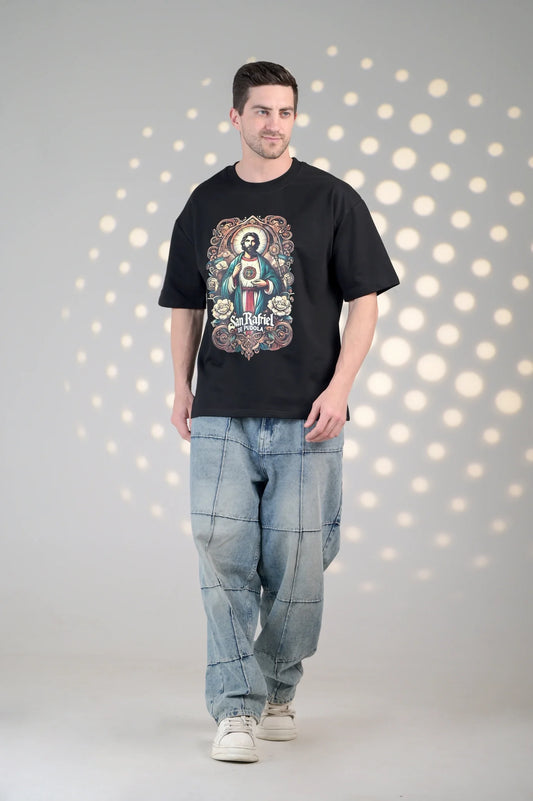 Channel Elevated Style with BluOry’s “San Rafriel de Pudola” Oversized T-Shirt