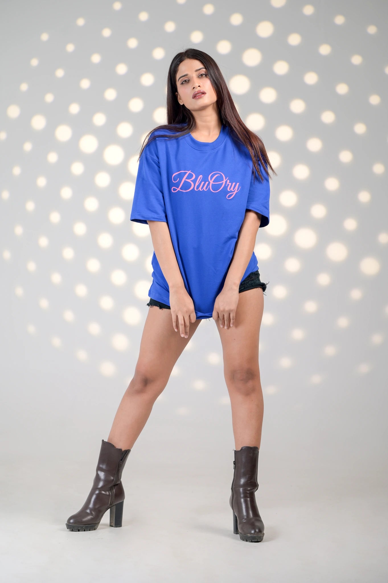 BluOry_premium_luxury_oversized_t-shirt__India_mumbai_delhi_chandigarh_banglore_lucknow_-M.E.D.D. Sneaker Tee - BluOry-["blue","Blue T-shirt","make every day dope tshirt","Oversized T-shirt","sneaker T-shirt","T-shirt","tshirt"]