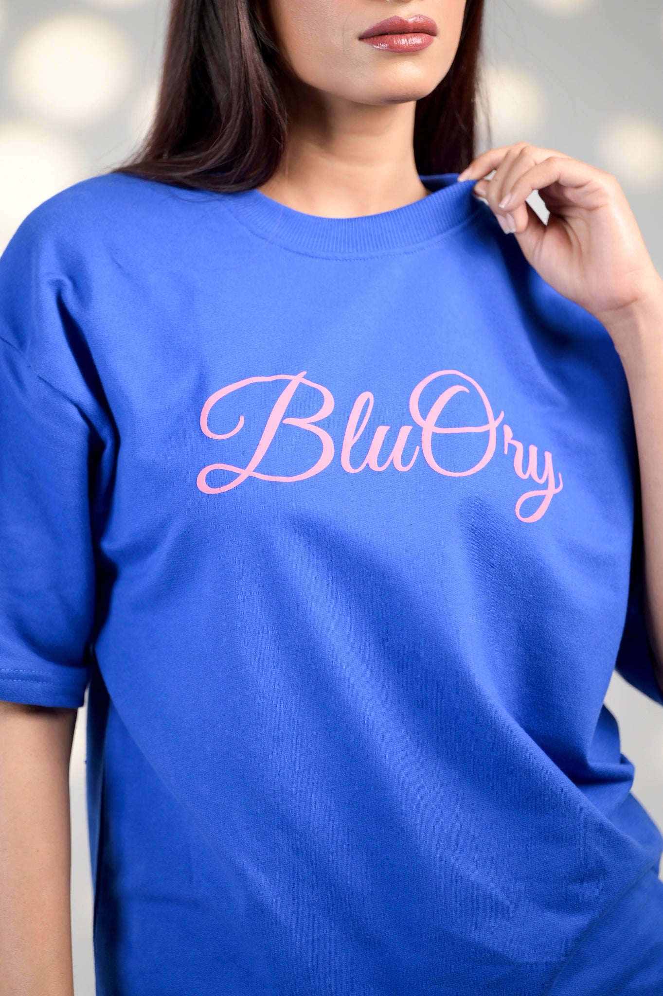 BluOry_premium_luxury_oversized_t-shirt__India_mumbai_delhi_chandigarh_banglore_lucknow_-M.E.D.D. Sneaker Tee - BluOry-["blue","Blue T-shirt","make every day dope tshirt","Oversized T-shirt","sneaker T-shirt","T-shirt","tshirt"]