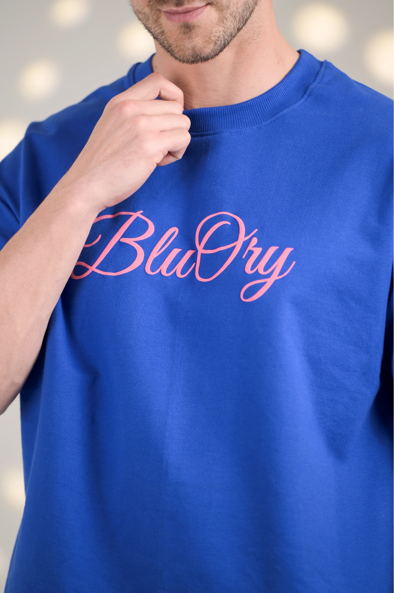 BluOry_premium_luxury_oversized_t-shirt__India_mumbai_delhi_chandigarh_banglore_lucknow_-M.E.D.D. Sneaker Tee - BluOry-["blue","Blue T-shirt","make every day dope tshirt","Oversized T-shirt","sneaker T-shirt","T-shirt","tshirt"]