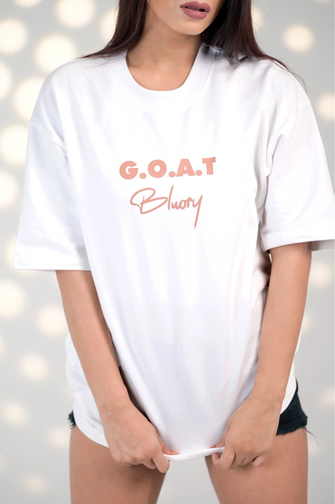 BluOry_premium_luxury_oversized_t-shirt__India_mumbai_delhi_chandigarh_banglore_lucknow_-G.O.A.T T-shirt - BluOry-[]