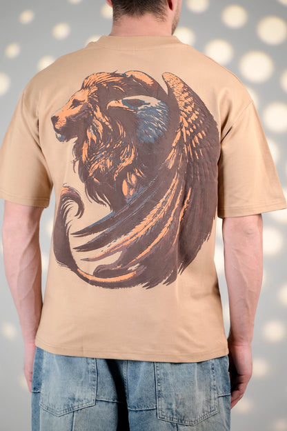 BluOry_premium_luxury_oversized_t-shirt__India_mumbai_delhi_chandigarh_banglore_lucknow_-Griffin Art T-shirt - BluOry-[]