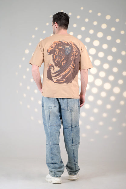 BluOry_premium_luxury_oversized_t-shirt__India_mumbai_delhi_chandigarh_banglore_lucknow_-Griffin Art T-shirt - BluOry-[]