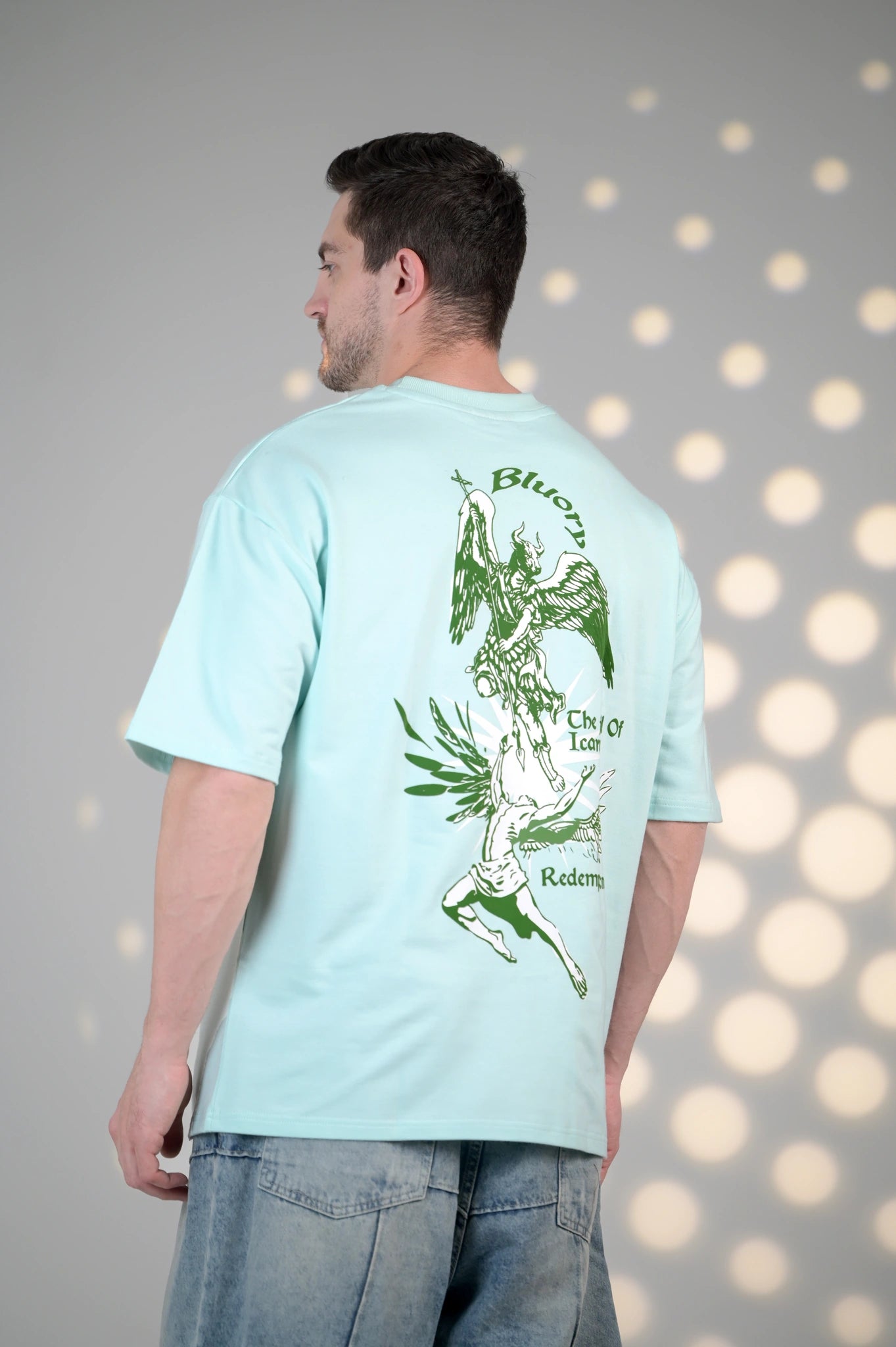 BluOry_premium_luxury_oversized_t-shirt__India_mumbai_delhi_chandigarh_banglore_lucknow_-The Fall of Icarus Tee - BluOry-[]