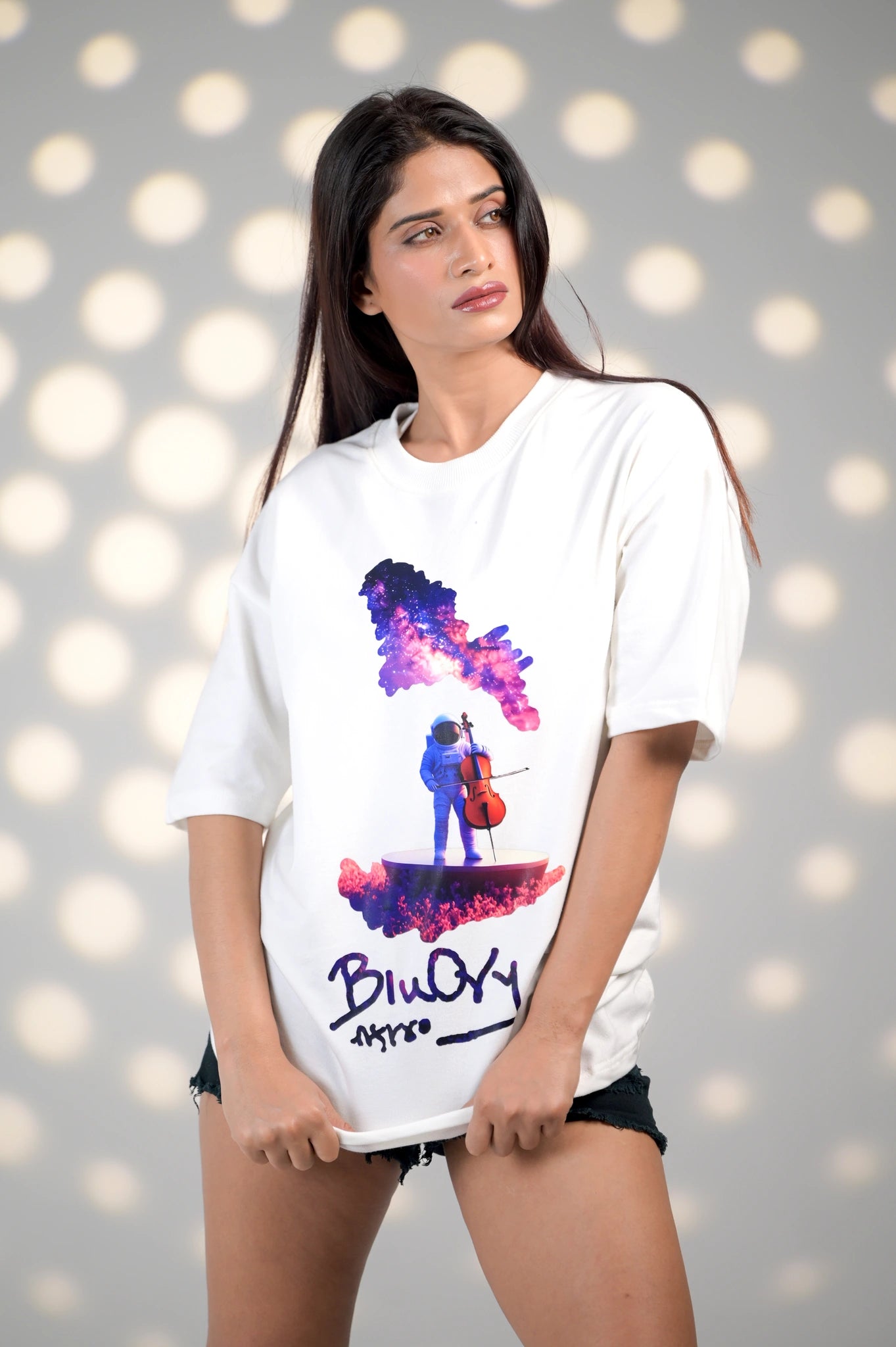 BluOry_premium_luxury_oversized_t-shirt__India_mumbai_delhi_chandigarh_banglore_lucknow_-Astro Melody T-shirt - BluOry-[]
