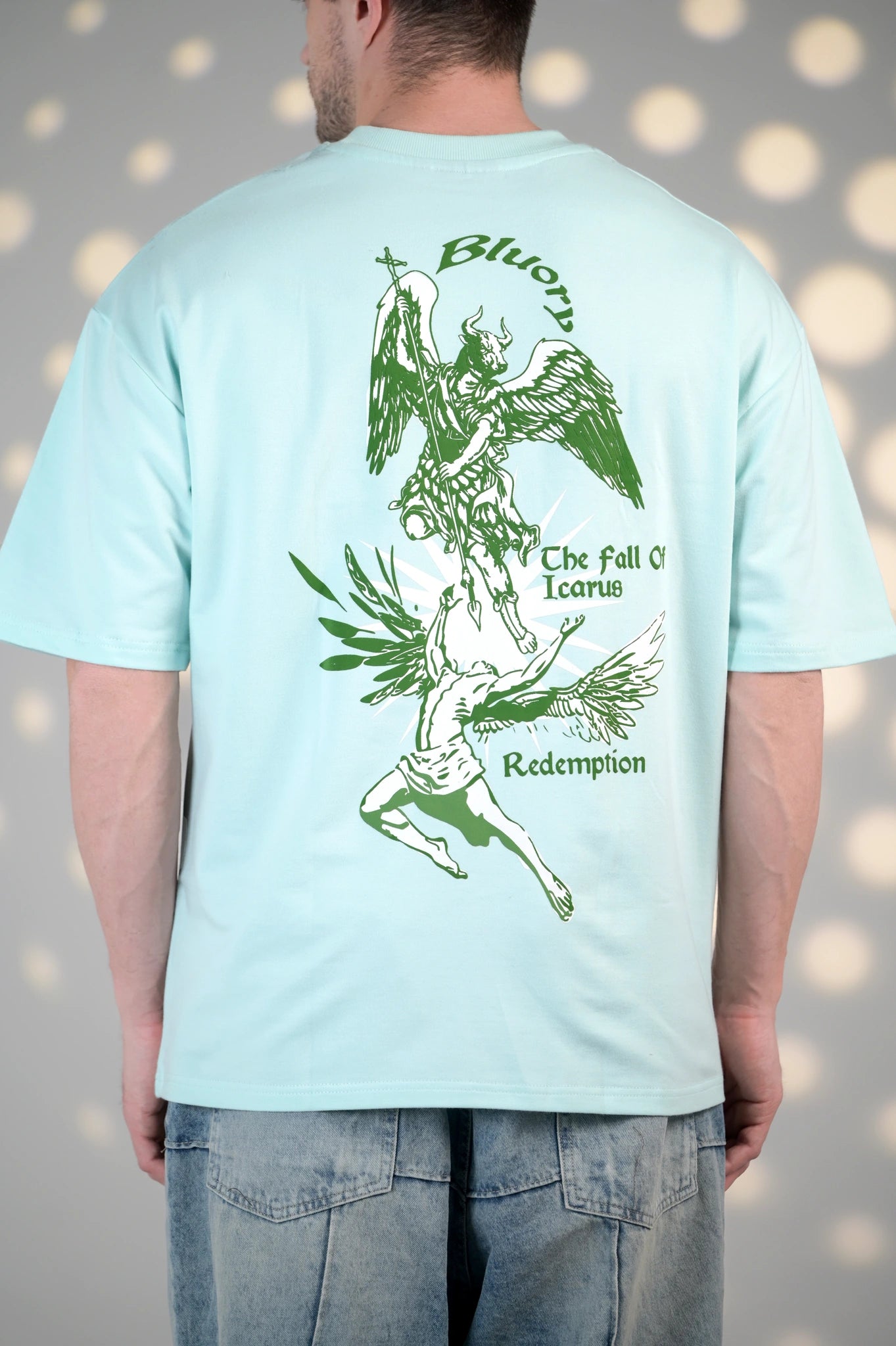 BluOry_premium_luxury_oversized_t-shirt__India_mumbai_delhi_chandigarh_banglore_lucknow_-The Fall of Icarus Tee - BluOry-[]