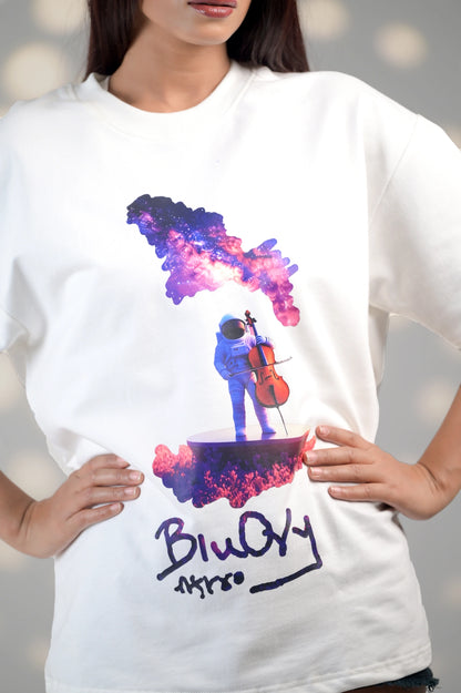 BluOry_premium_luxury_oversized_t-shirt__India_mumbai_delhi_chandigarh_banglore_lucknow_-Astro Melody T-shirt - BluOry-[]