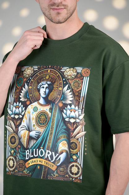 BluOry_premium_luxury_oversized_t-shirt__India_mumbai_delhi_chandigarh_banglore_lucknow_-ArtGod T-shirt - BluOry-[]