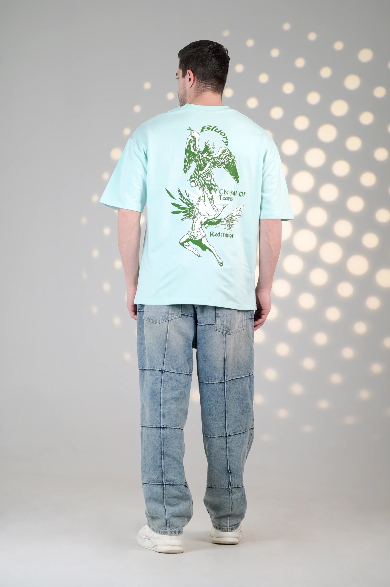 BluOry_premium_luxury_oversized_t-shirt__India_mumbai_delhi_chandigarh_banglore_lucknow_-The Fall of Icarus Tee - BluOry-[]