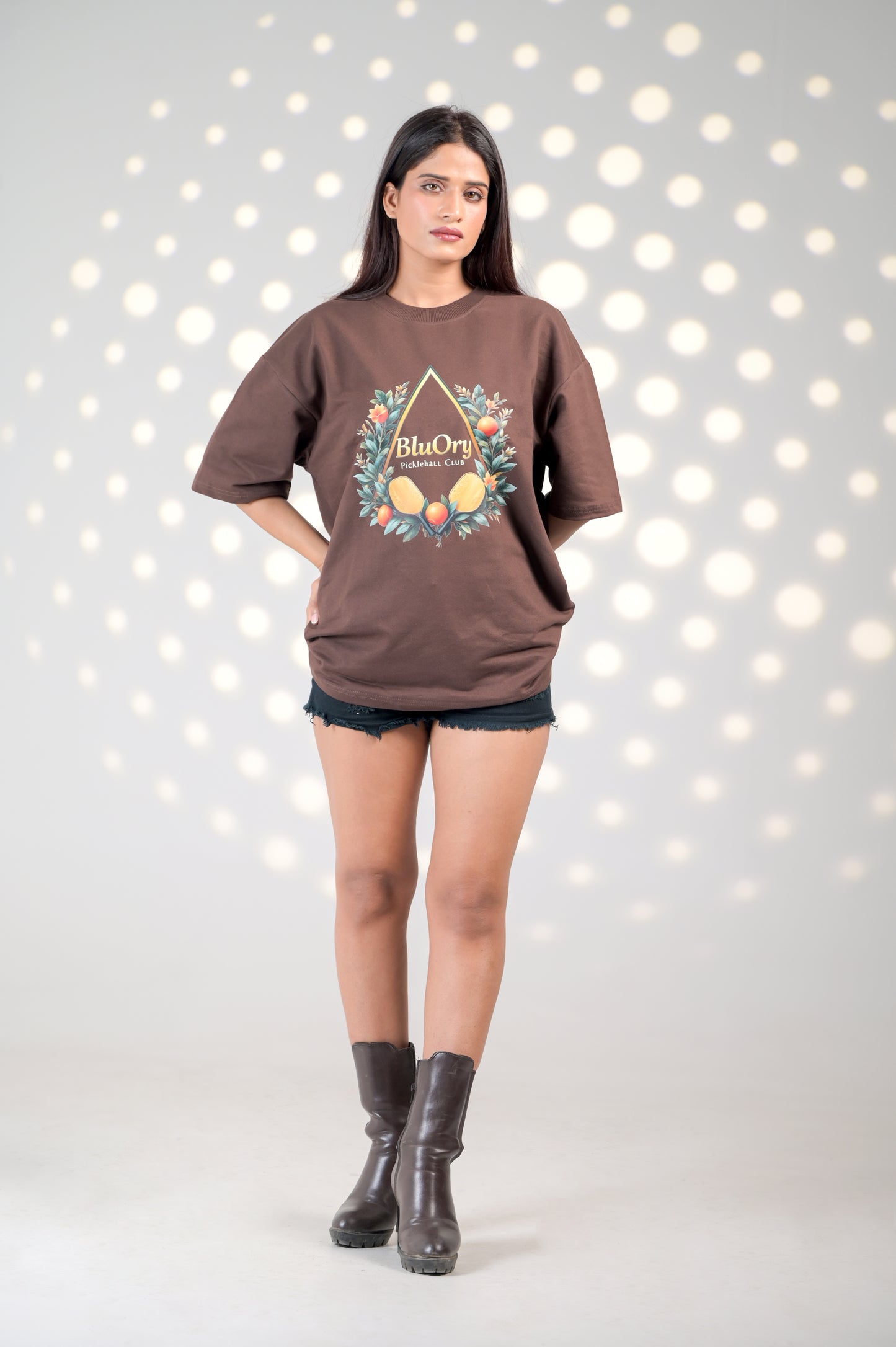 BluOry_premium_luxury_oversized_t-shirt__India_mumbai_delhi_chandigarh_banglore_lucknow_-Pickleball Club T-Shirt - BluOry-["Oversized T-shirt","sneaker T-shirt","T-shirt"]