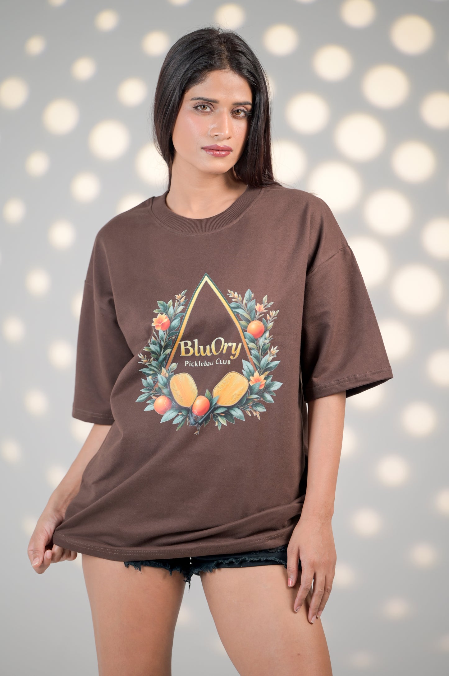 BluOry_premium_luxury_oversized_t-shirt__India_mumbai_delhi_chandigarh_banglore_lucknow_-Pickleball Club T-Shirt - BluOry-["Oversized T-shirt","sneaker T-shirt","T-shirt"]